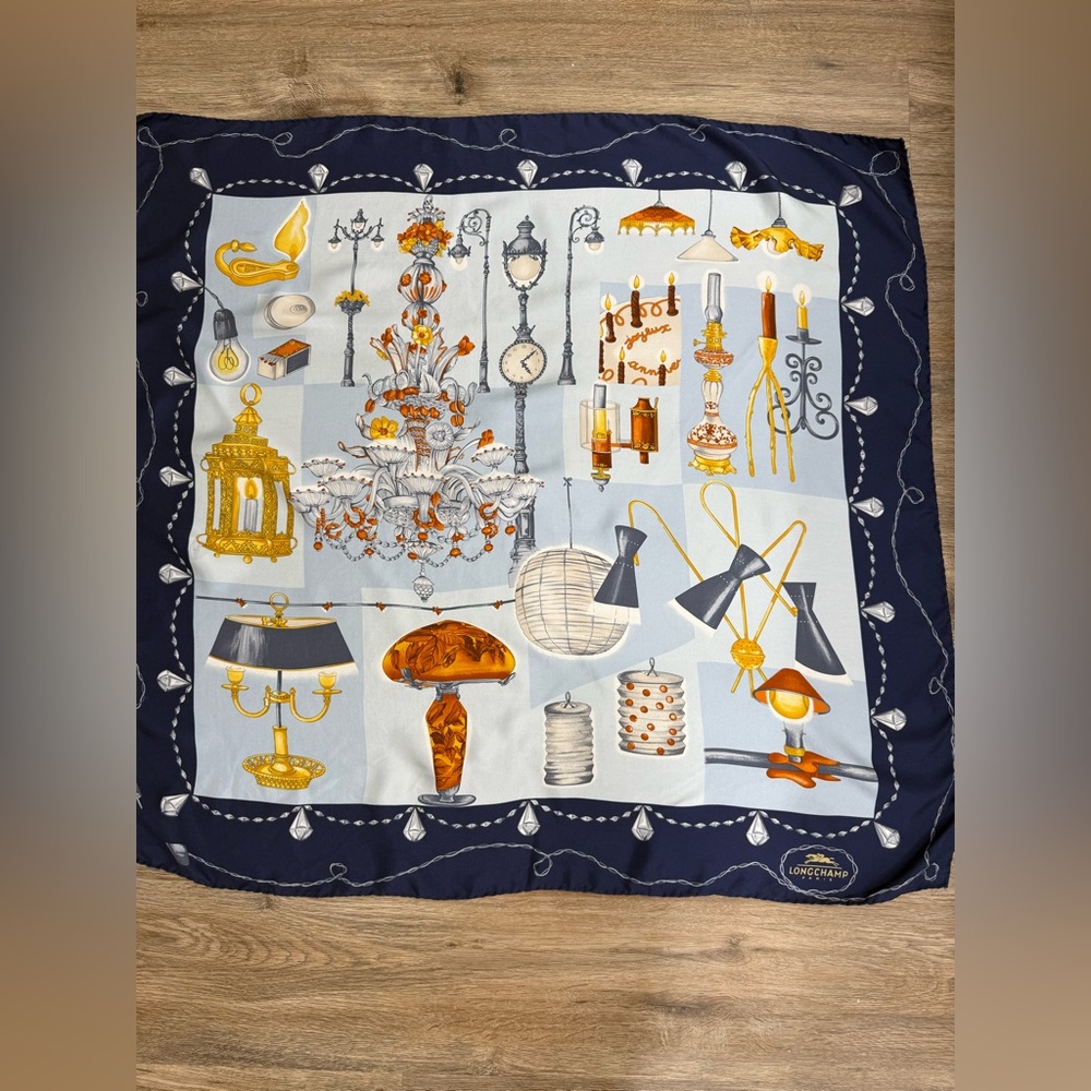 Longchamp Silk Scarf - Picture 5 of 11
